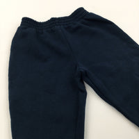 Navy Tracksuit Bottoms - Boys 6-12 Months