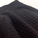 Black Quilted Skirt - Girls 3-4 Years