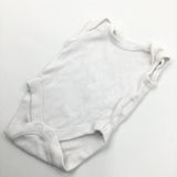 White Sleeveless Bodysuit - Boys/Girls Newborn