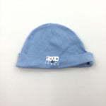 'Cute & Loved' Blue Jersey Hat - Boys One Size
