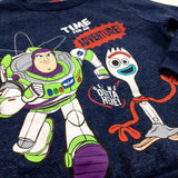 'Time For An Adventure' Toy Story Navy Sweatshirt - Boys 4-5 Years