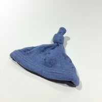 Lions Blue Jersey Knotted Hat - Boys Newborn - Up To 1 Month