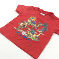 'Lanzarote' Camels Red T-Shirt - Boys 12-18 Months