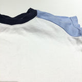Blue, White & Navy T-Shirt - Boys Newborn