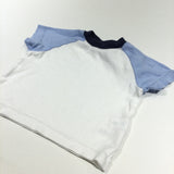 Blue, White & Navy T-Shirt - Boys Newborn