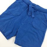 Blue Jersey Shorts - Boys 18-24 Months