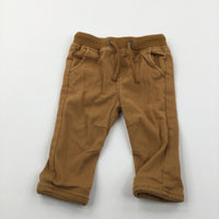 Tan Cotton Twill Trousers - Boys 9-12 Months