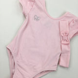 Pink Leotard with Matching Headband - Girls 2-3 Years