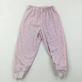 Stars Pink Pyjama Bottoms - Girls 18-23 Months