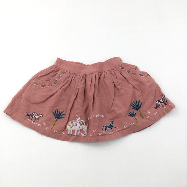 'Join The Parade' Dusky Pink Skirt - Girls 18-24 Months