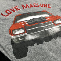 'Love Machine' Car Black & Grey Long Sleeve Top - Boys 18-24 Months