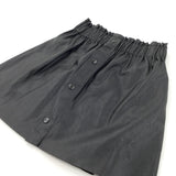 Black Leatherette Skirt - Girls 8-9 Years