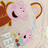 **NEW** 'Peppa Fun' Peppa Pig Rainbow Peach T-Shirt - Girls 18-24 Months