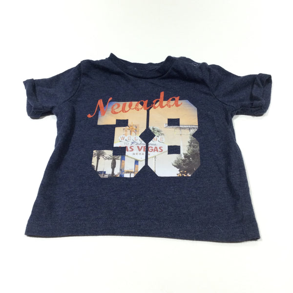 'Nevada 38' Navy T-Shirt - Boys 0-3 Months