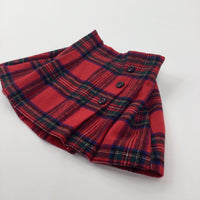 Red Tartan Skirt - Girls 12-18 Months