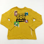 'Toy Story' Mustard Yellow Long Sleeved Top - Boys 6-7 Years