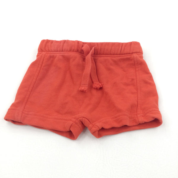 Red Jersey Shorts - Boys/Girls 12-18 Months