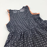 Black Sleeveless Dress - Girls 9-10 Years