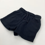 Black Jersey Shorts - Boys 12-18 Months