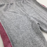 Glittery Pink & Grey Joggers - Girls 2-3 Years