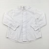 White Long Sleeve Shirt - Boys 3 Years