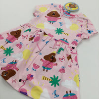 **NEW** Hey Duggee Pink Jersey Dress - Girls 9-12 Months