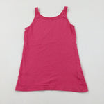 Pink Cotton Top - Girls 10-11 Years
