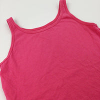 Pink Cotton Top - Girls 10-11 Years