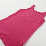 Pink Cotton Top - Girls 10-11 Years