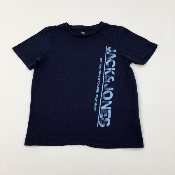 'Jacks & Jones' Navy T-Shirt - Boys 11-12 Years