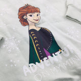 'Adventure On My Mind' Frozen Anna Light Green Lightweight Sweatshirt - Girls 2-3 Years
